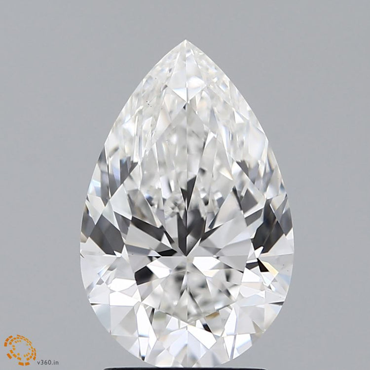 2.7 Carat F VS1 Pear Cut Diamond -  - IGI Certified 551214048