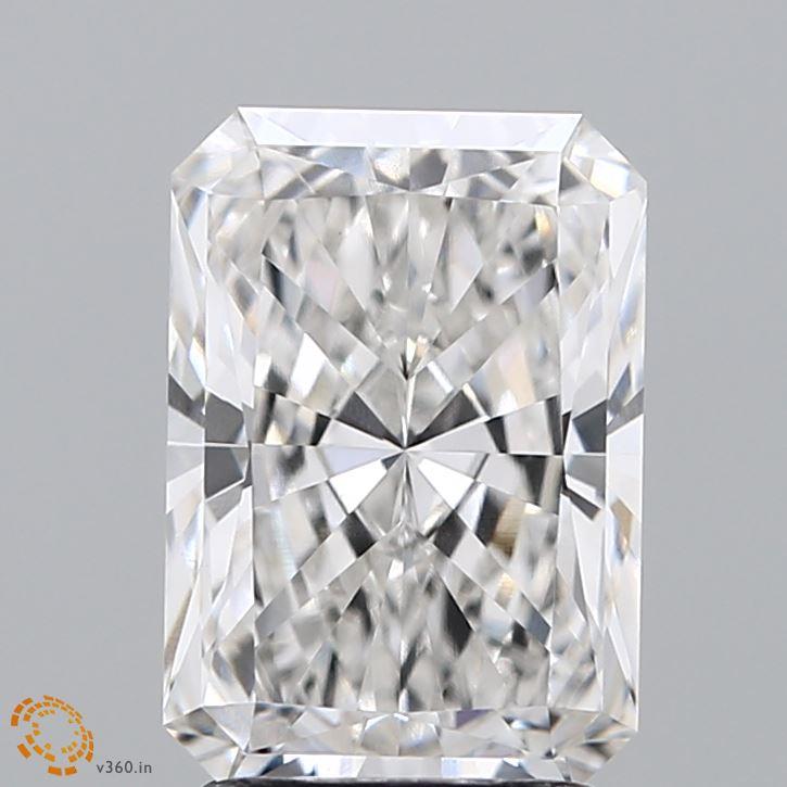 2.69 Carat F VVS2 Radiant Cut Diamond -  - IGI Certified 555268136