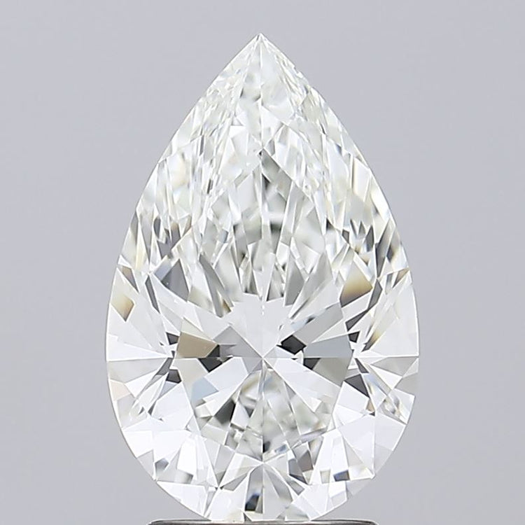 2.63 Carat G VVS1 Pear Cut Diamond -  - IGI Certified 557242396