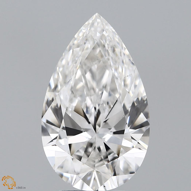 4.18 Carat G VS1 Pear Cut Diamond -  - IGI Certified 569306564