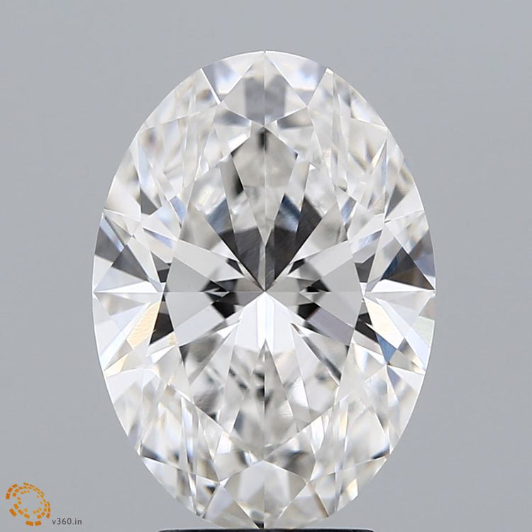 4.04 Carat G VVS2 Oval Cut Diamond -  - IGI Certified 575367415