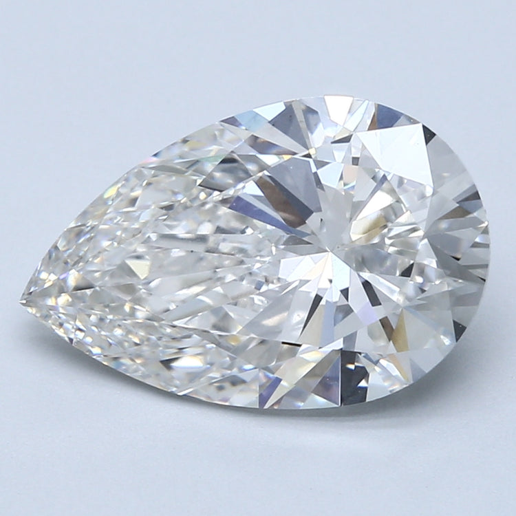 4.71 Carat G VS1 Pear Cut Diamond -  - IGI Certified 593311491