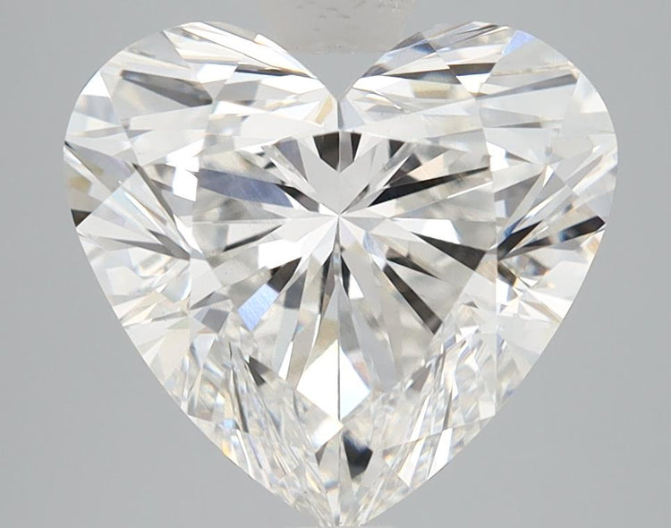 4.09 Carat G VS1 Heart Cut Diamond -  - IGI Certified 594321747