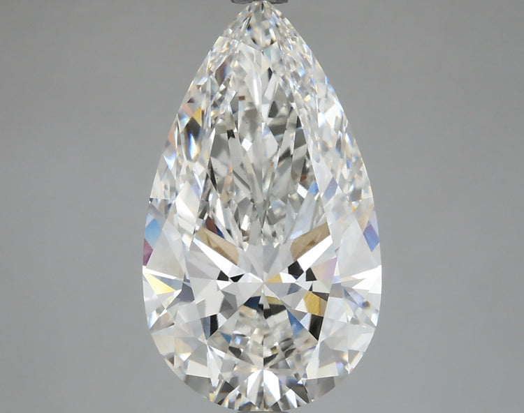 4.02 Carat G VVS2 Pear Cut Diamond -  - IGI Certified 605357912