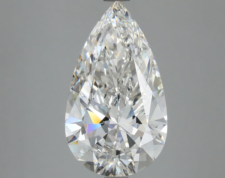 4.09 Carat F VS1 Pear Cut Diamond -  - IGI Certified 605369653