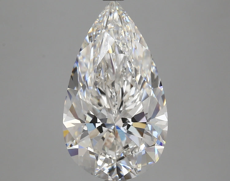 4.15 Carat F VS1 Pear Cut Diamond -  - IGI Certified 605379700