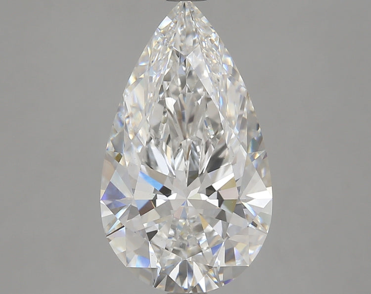 4.08 Carat F VS1 Pear Cut Diamond -  - IGI Certified 606330117