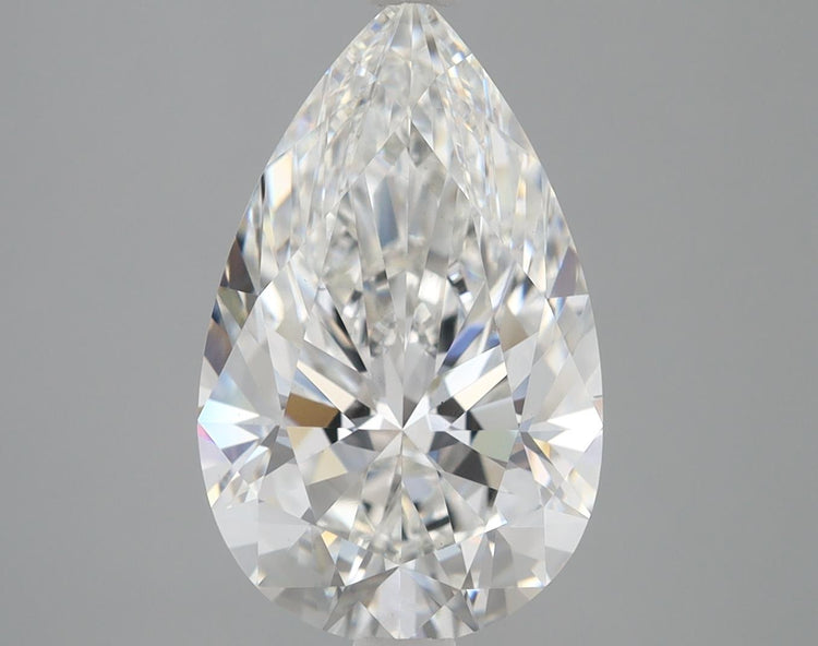 4.21 Carat F VS1 Pear Cut Diamond -  - IGI Certified 607338281