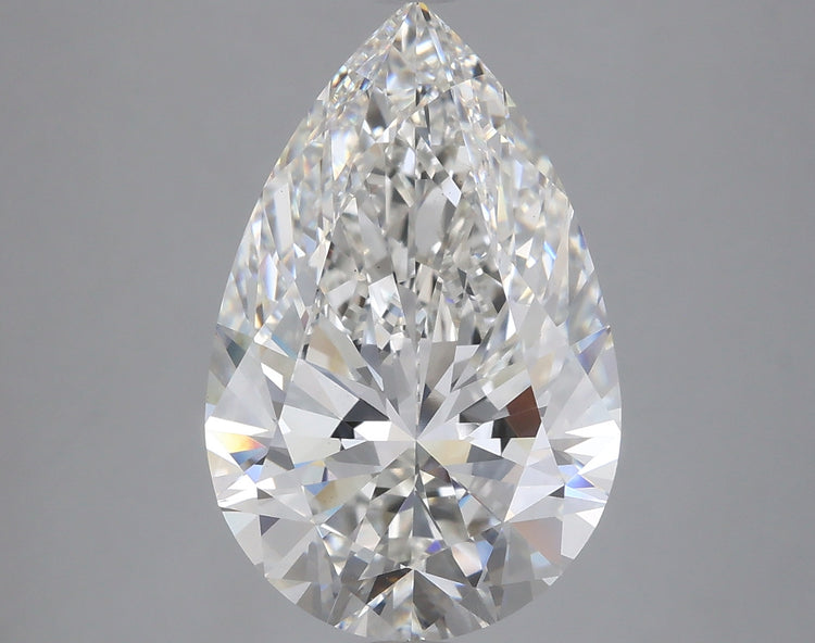 5.66 Carat G VS1 Pear Cut Diamond -  - IGI Certified 607343110