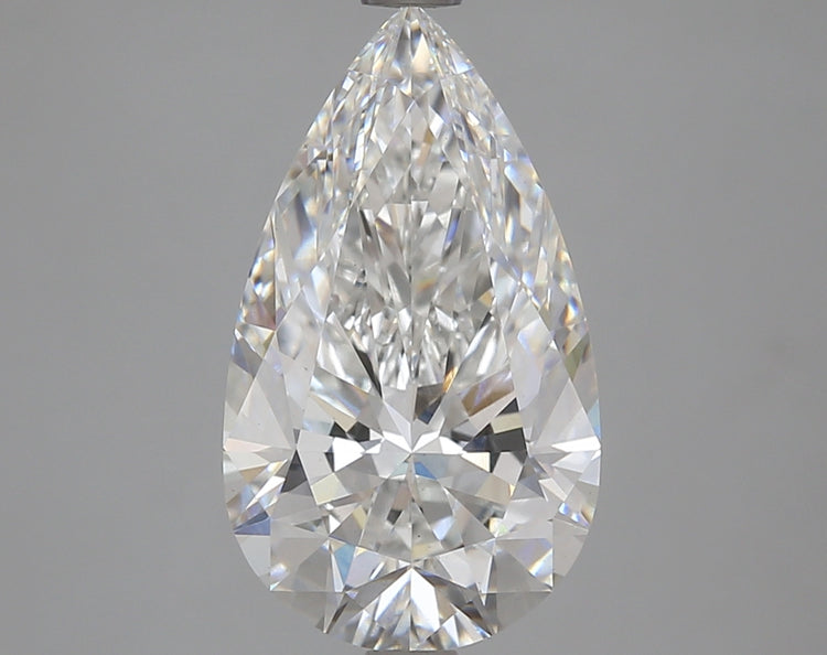 4.02 Carat F VS1 Pear Cut Diamond -  - IGI Certified 607343139