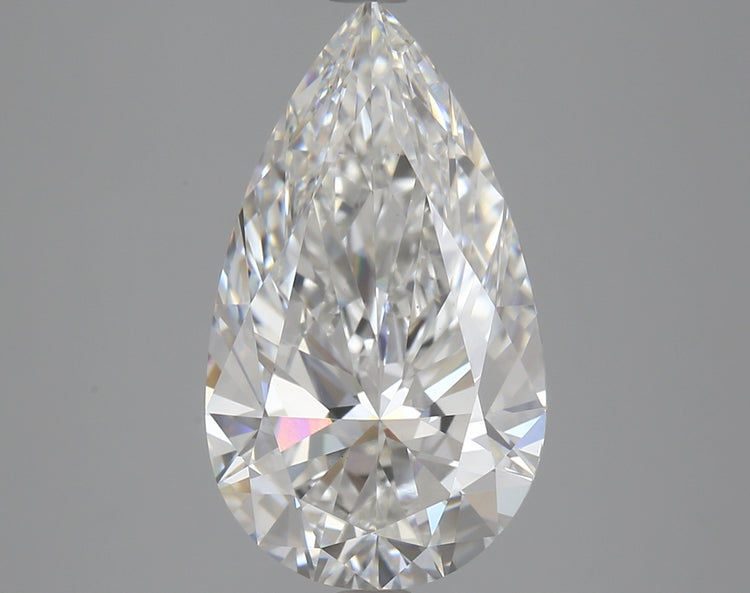 4.01 Carat F VS1 Pear Cut Diamond -  - IGI Certified 607366791