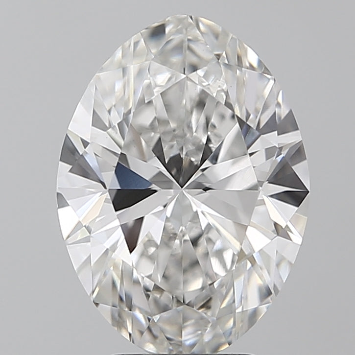 4.08 Carat F VS1 Oval Cut Diamond -  - IGI Certified 607370001