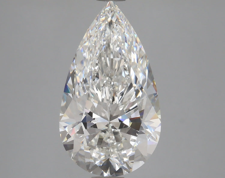 4.1 Carat F VS1 Pear Cut Diamond -  - IGI Certified 608301147