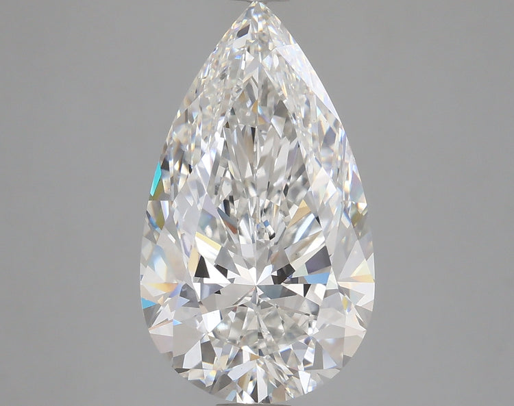 4.15 Carat F VS1 Pear Cut Diamond -  - IGI Certified 608395975