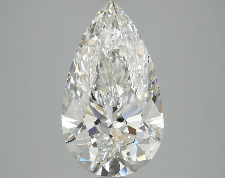 4.17 Carat G VS1 Pear Cut Diamond -  - IGI Certified 608396035