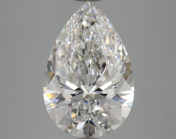 4.03 Carat F VS1 Pear Cut Diamond -  - IGI Certified 610345263