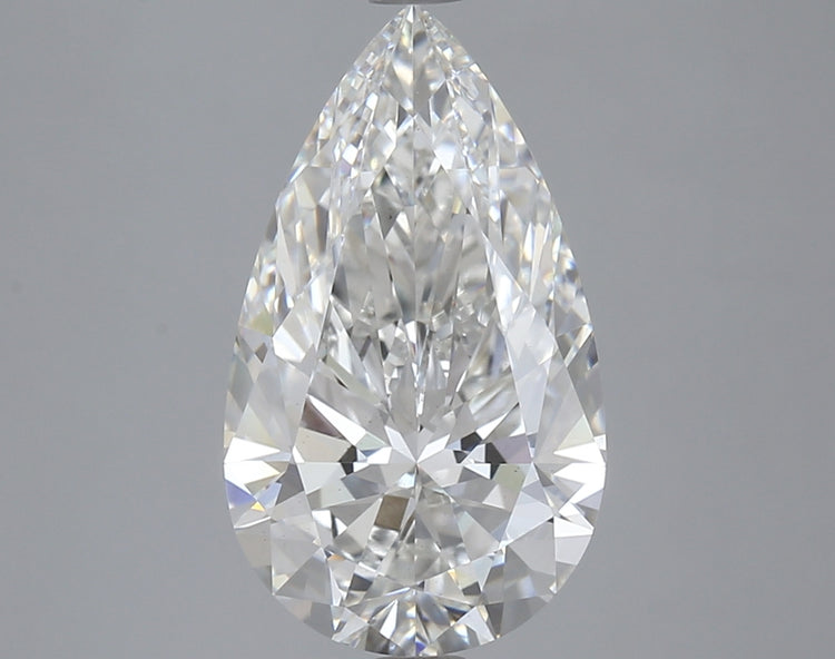 4.06 Carat F VS1 Pear Cut Diamond -  - IGI Certified 610348468