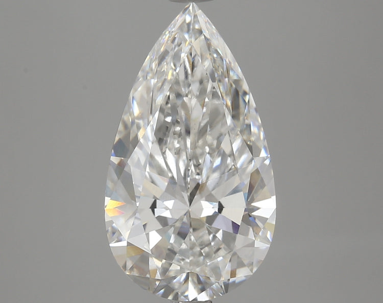 4.08 Carat F VS1 Pear Cut Diamond -  - IGI Certified 610350868