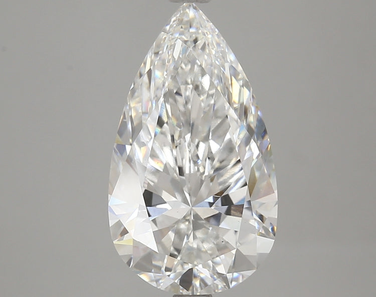 4.03 Carat F VS1 Pear Cut Diamond -  - IGI Certified 610350897