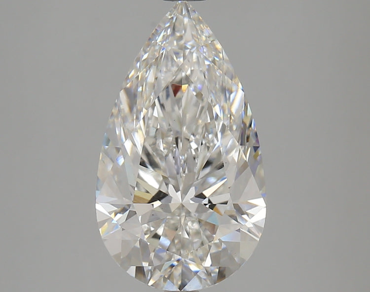 4.1 Carat F VS1 Pear Cut Diamond -  - IGI Certified 611354141