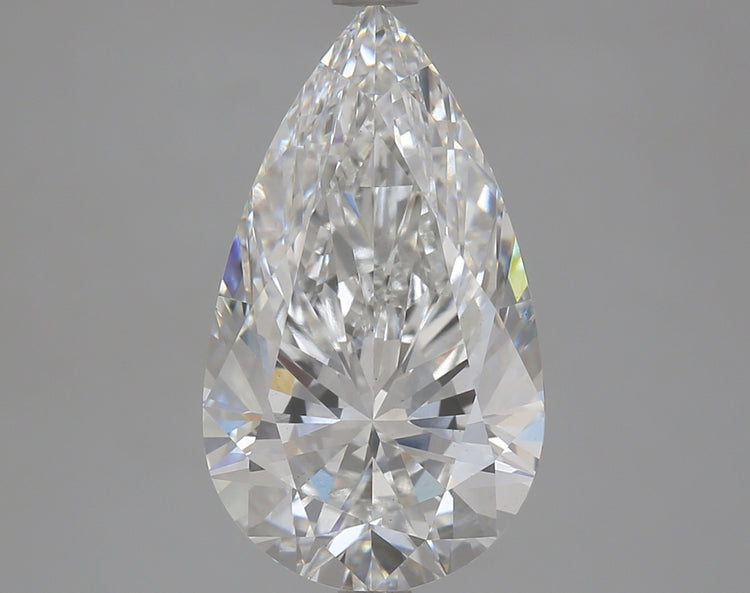 4.16 Carat F VS1 Pear Cut Diamond -  - IGI Certified 611365827