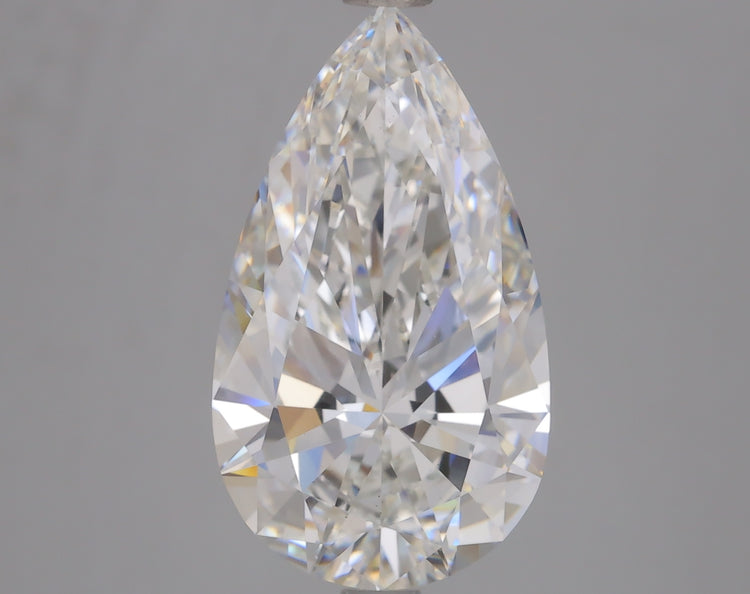 4.11 Carat F VS1 Pear Cut Diamond -  - IGI Certified 611367447