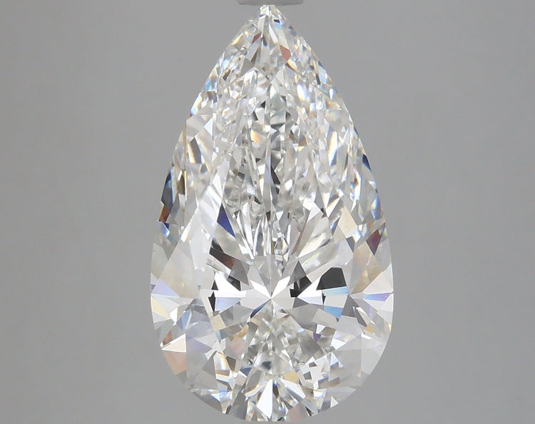 4.09 Carat F VS1 Pear Cut Diamond -  - IGI Certified 611367517