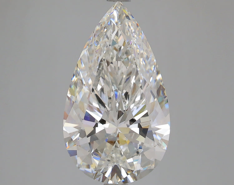 4.09 Carat F VS1 Pear Cut Diamond -  - IGI Certified 611372078