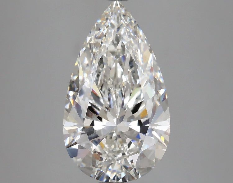 4 Carat F VVS2 Pear Cut Diamond -  - IGI Certified 611376994