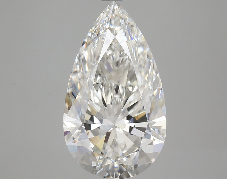 4.15 Carat G VS1 Pear Cut Diamond -  - IGI Certified 611377096