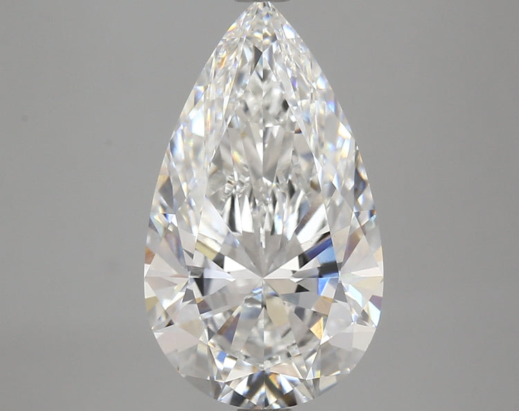 4.21 Carat F VS1 Pear Cut Diamond -  - IGI Certified 611386703