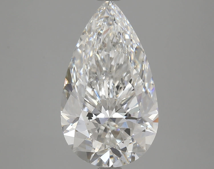 4.07 Carat F VS1 Pear Cut Diamond -  - IGI Certified 611387073