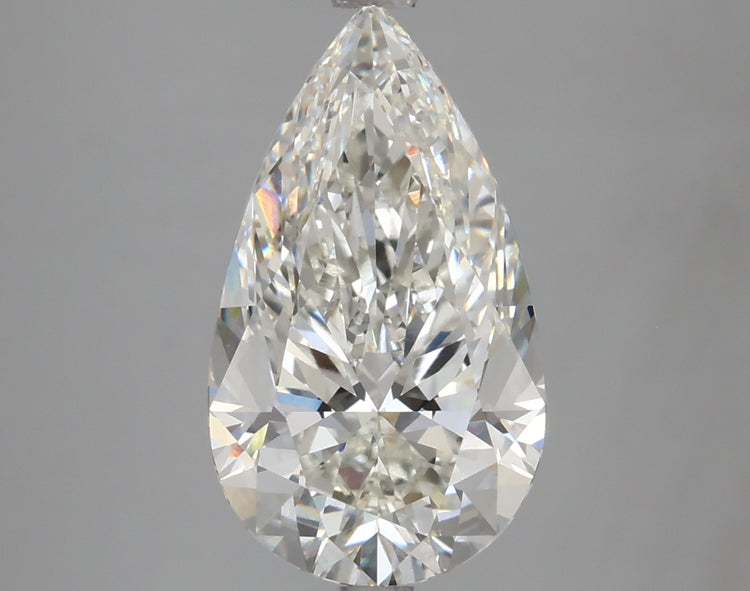 4.03 Carat G VVS2 Pear Cut Diamond -  - IGI Certified 611387238