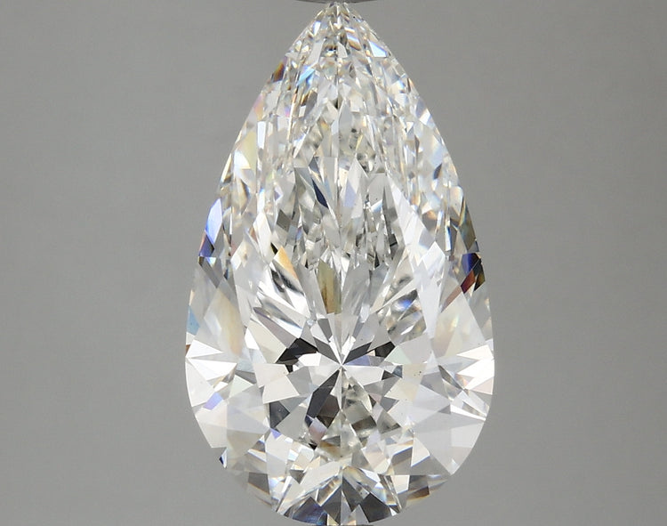 4.16 Carat F VS1 Pear Cut Diamond -  - IGI Certified 611387403