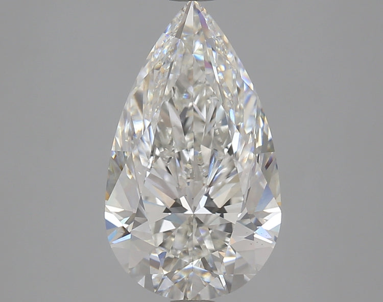 4.03 Carat F VS1 Pear Cut Diamond -  - IGI Certified 611387456