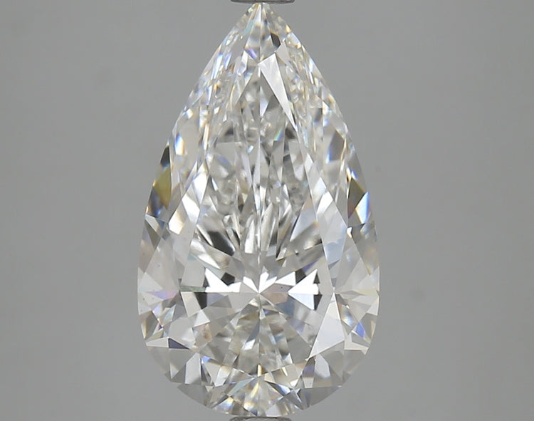 4.09 Carat F VS1 Pear Cut Diamond -  - IGI Certified 611387548