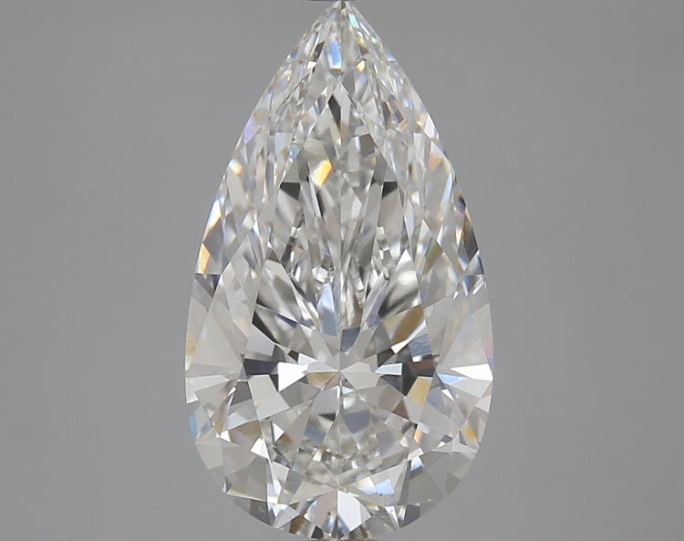 4.1 Carat F VS1 Pear Cut Diamond -  - IGI Certified 612338244