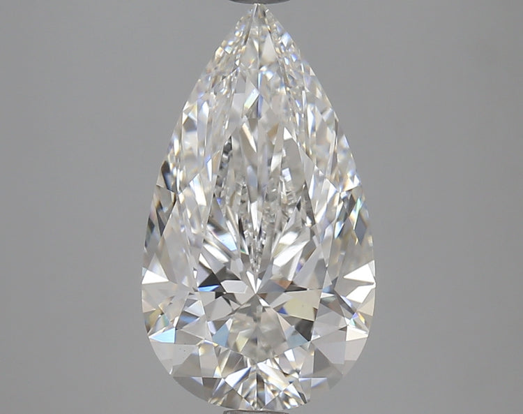 4.04 Carat F VS1 Pear Cut Diamond -  - IGI Certified 612338515