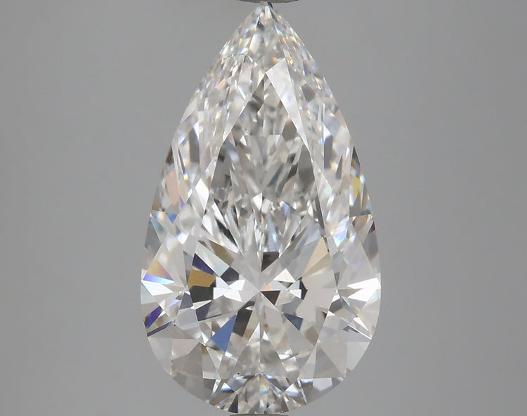 4.11 Carat F VS1 Pear Cut Diamond -  - IGI Certified 612340484