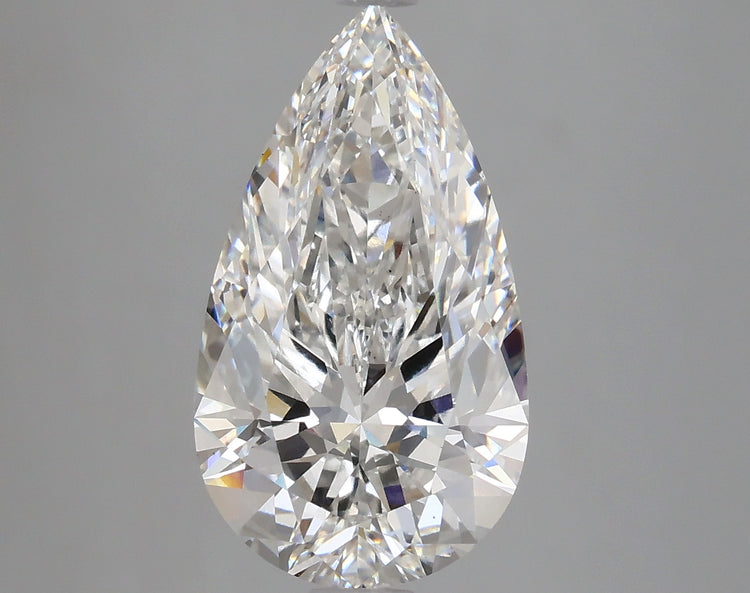 4.12 Carat F VS1 Pear Cut Diamond -  - IGI Certified 612342713