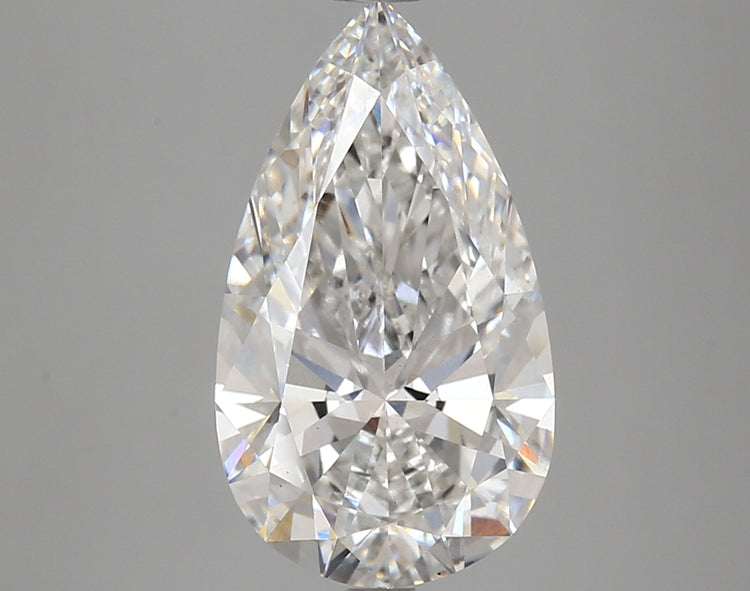 4.23 Carat F VS1 Pear Cut Diamond -  - IGI Certified 612342956