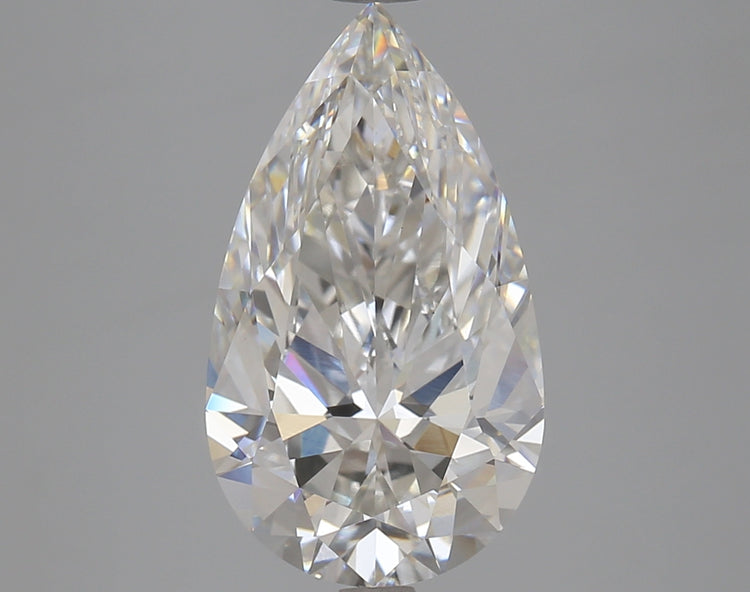 4.21 Carat G VS1 Pear Cut Diamond -  - IGI Certified 612343087