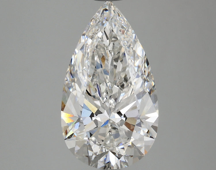 3.93 Carat F VVS2 Pear Cut Diamond -  - IGI Certified 612343553