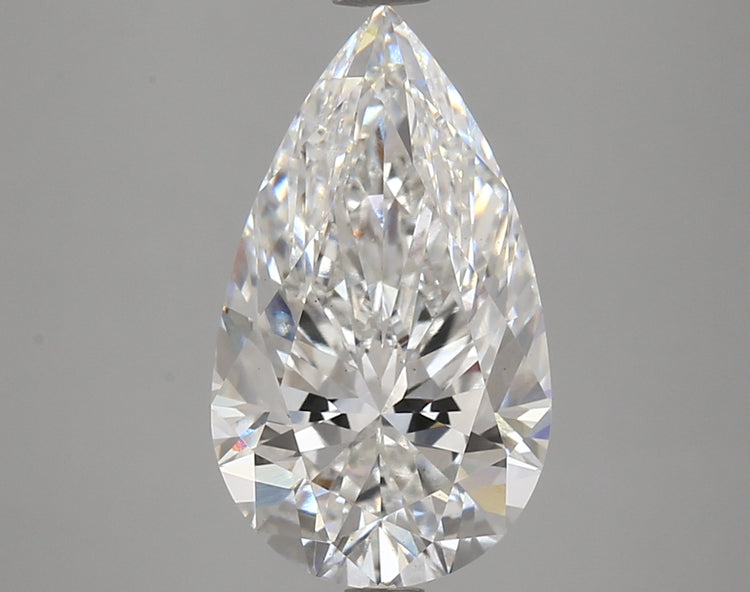 4.22 Carat F VS1 Pear Cut Diamond -  - IGI Certified 612343602