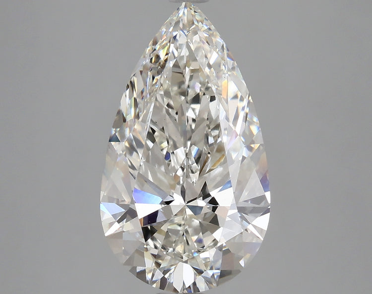 4.26 Carat G VVS2 Pear Cut Diamond -  - IGI Certified 612343679