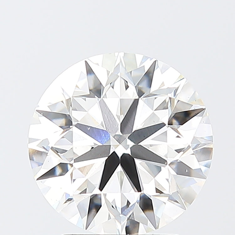 3.05 Carat F VS1 Round Cut Diamond - EX - IGI Certified 613346825