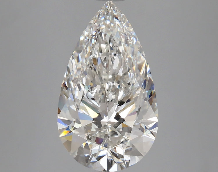 4.01 Carat G VVS2 Pear Cut Diamond -  - IGI Certified 613384353