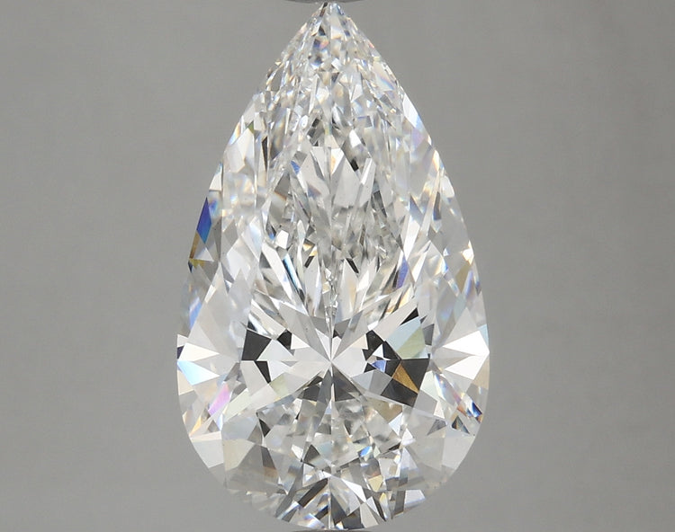 4.14 Carat F VS1 Pear Cut Diamond -  - IGI Certified 614301034