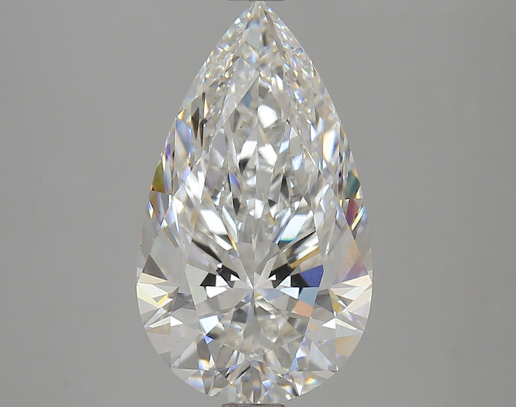 4.06 Carat F VS1 Pear Cut Diamond -  - IGI Certified 614301119