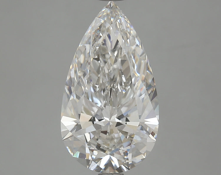 4.18 Carat G VVS2 Pear Cut Diamond -  - IGI Certified 614301146